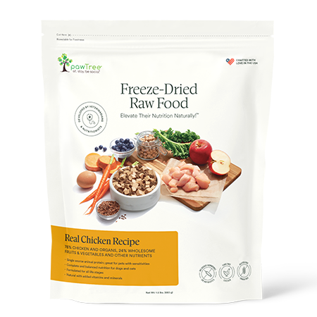 Freeze-Dried Raw Food Real Chicken Recipe - pawTree